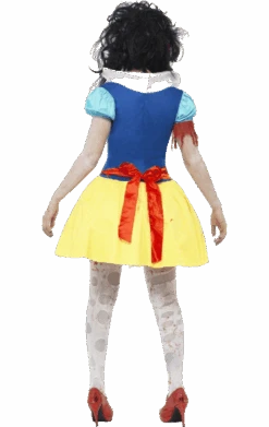 Smiffys Womens Zombie Snow White Halloween Costume -Smiffys Sale Store 00016525a02