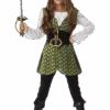 Ladies Green Pirate Costume