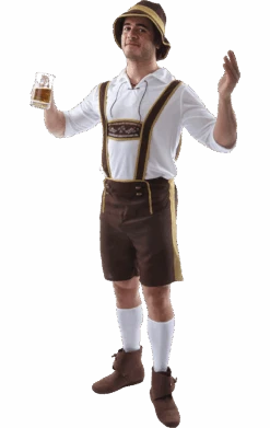 Mens Bavarian Oktoberfest Costume