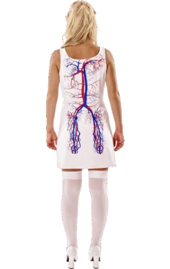 Womens Blood Pumping Artery Costume -Smiffys Sale Store 00017029a02
