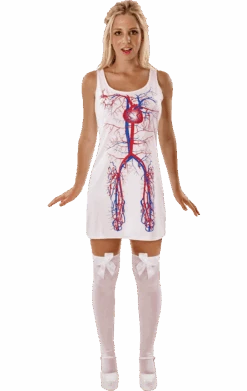 Womens Blood Pumping Artery Costume