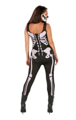 Womens Skeleton Jumpsuit -Smiffys Sale Store 00017113a03