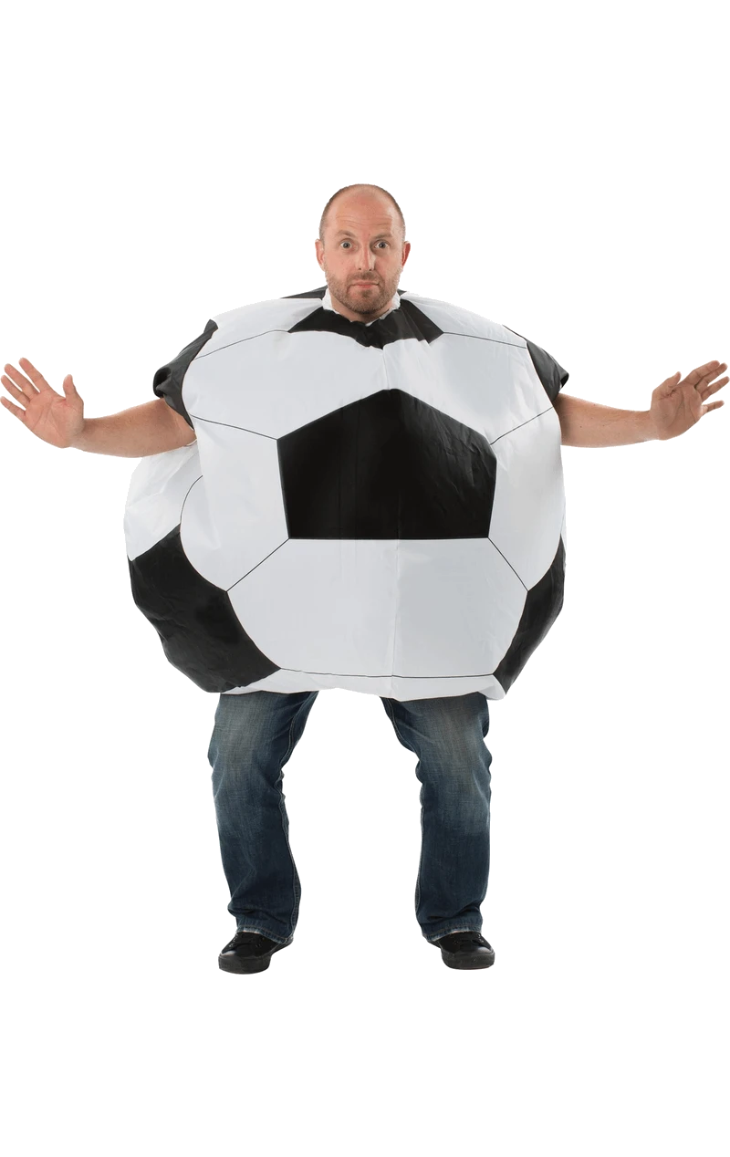 Adult Inflatable Football Costume 1 Adult Inflatable Football Costume