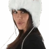 Kitty Pompom Hat