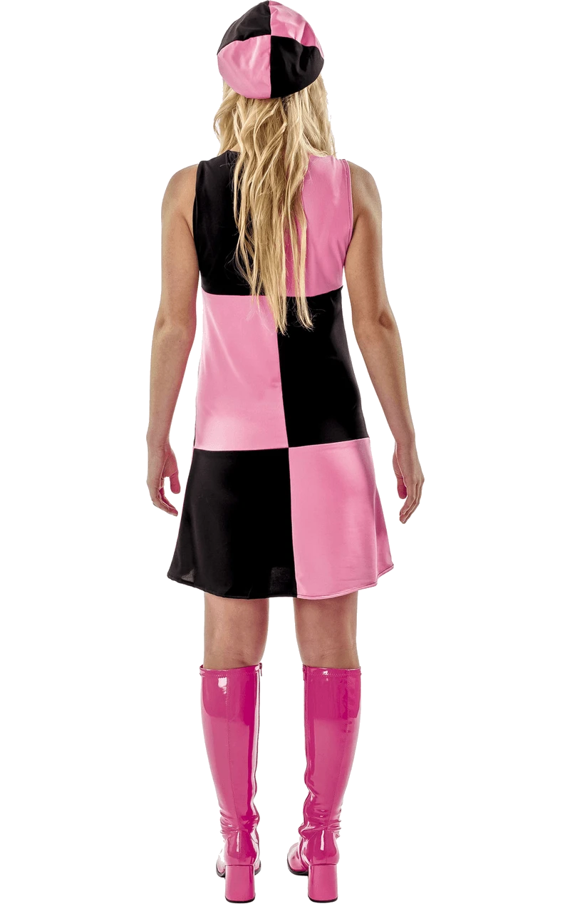 60s Pink GoGo Costume 3 60s Pink GoGo Costume - Image 3