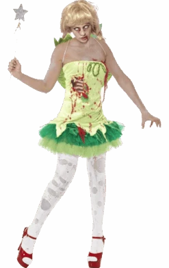 Smiffys Ladies Zombie Fairy Costume