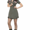 Smiffys Ladies Deluxe Top Gun Dress Costume