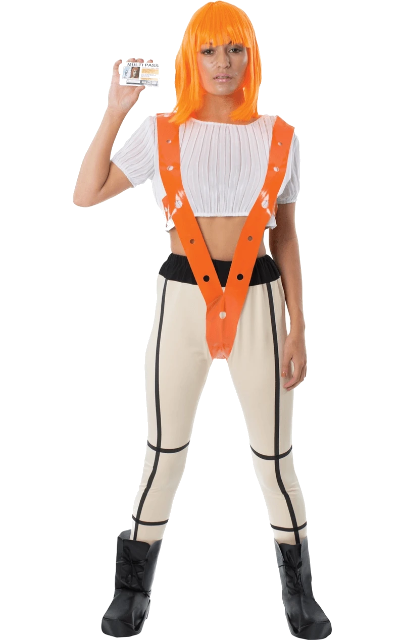 Orion Adult The Fifth Element Leeloo Costume 1 Orion Adult The Fifth Element Leeloo Costume