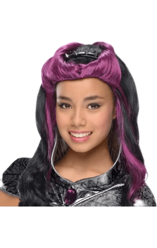 Kids Ever After High Raven Wig 1 Kids Ever After High Raven Wig