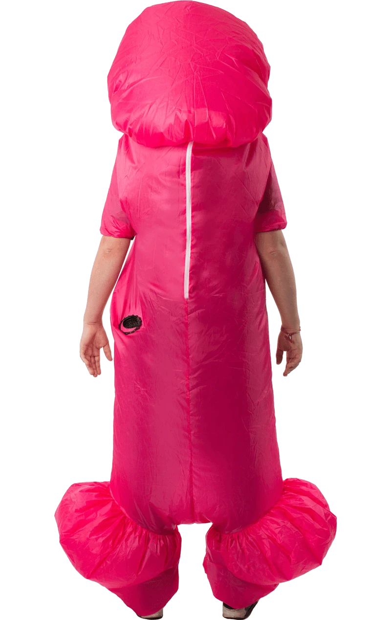 Adult Inflatable Pink Penis Costume 2 Adult Inflatable Pink Penis Costume - Image 2