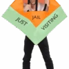 Adult Monopoly In Jail Costume 7 Adult Monopoly In Jail Costume -Smiffys Sale Store 00019445p