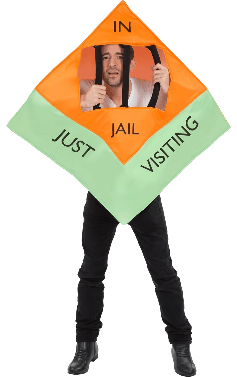 Adult Monopoly In Jail Costume 1 Adult Monopoly In Jail Costume