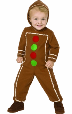 Kids Gingerbread Man Costume