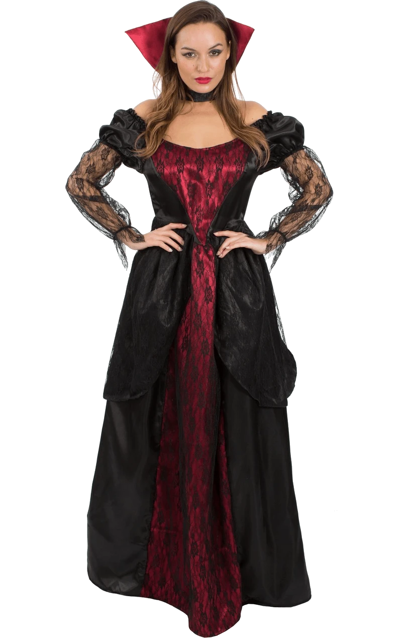 Adult Halloween Vampiress Costume 1 Adult Halloween Vampiress Costume