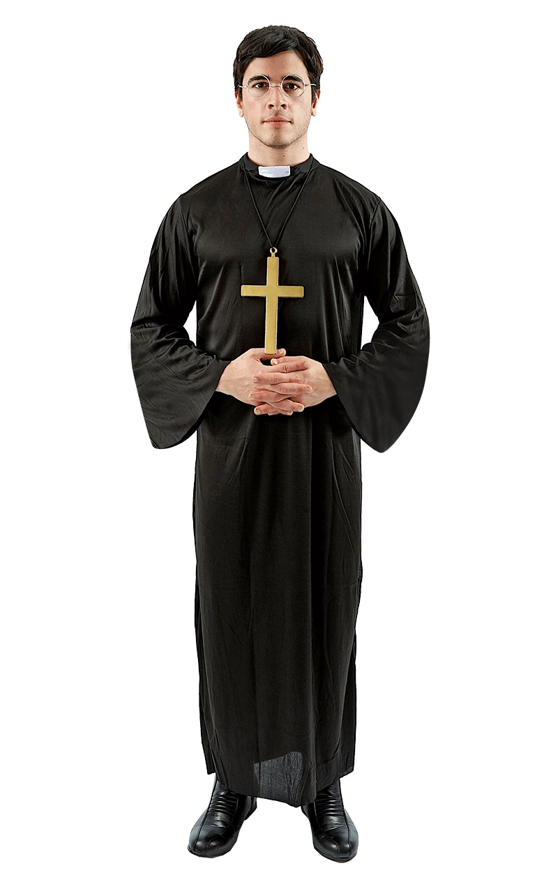Adult Religious Vicar Costume 1 Adult Religious Vicar Costume