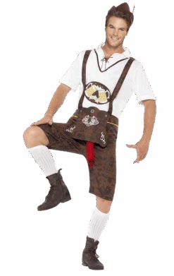 Smiffys Mens Brad Wurst Costume