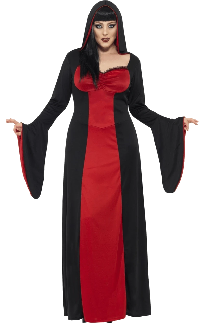 Smiffys Womens Plus Size Dark Temptress Costume 1 Smiffys Womens Plus Size Dark Temptress Costume