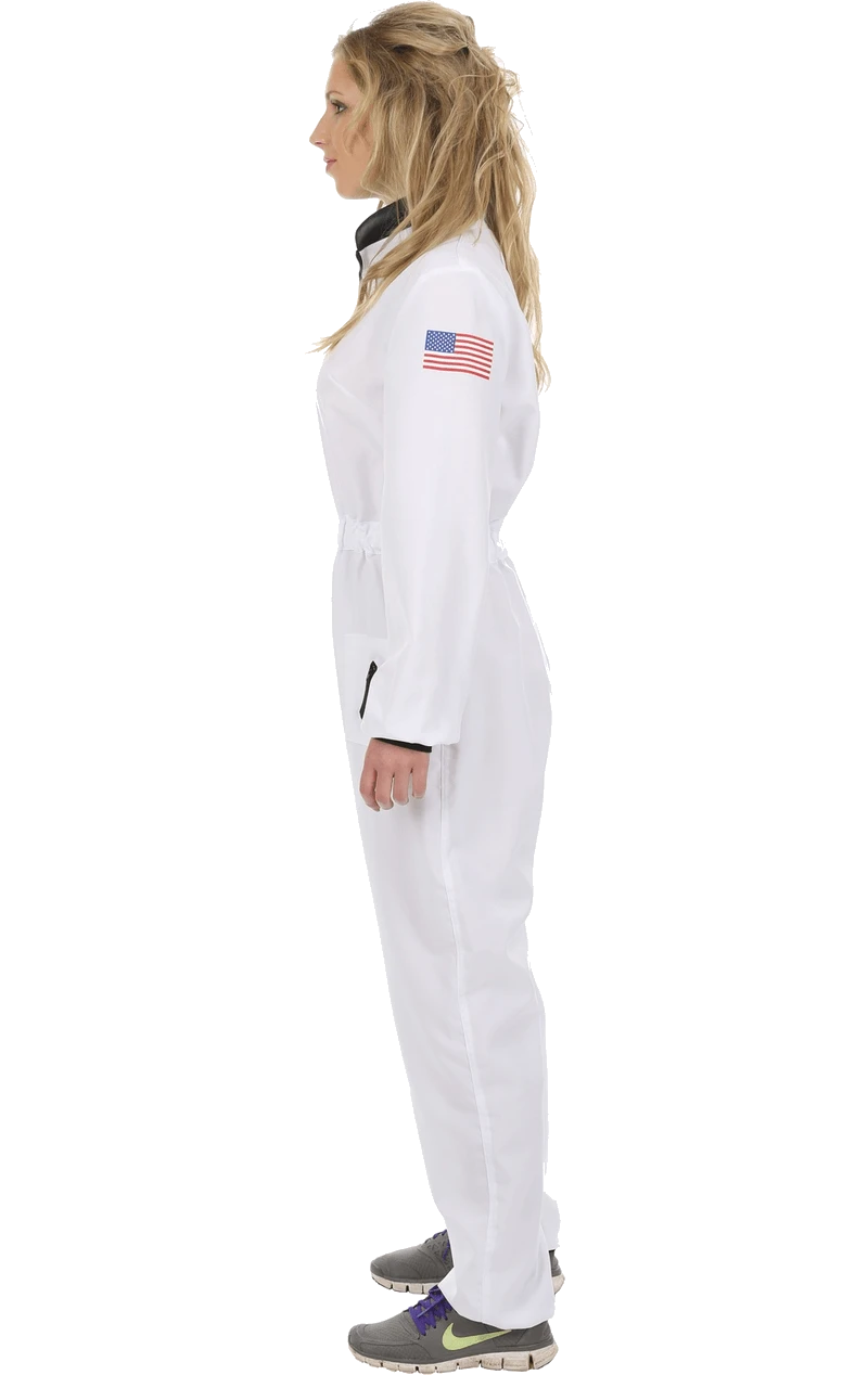 Womens Modern Astronaut Costume 2 Womens Modern Astronaut Costume - Image 2