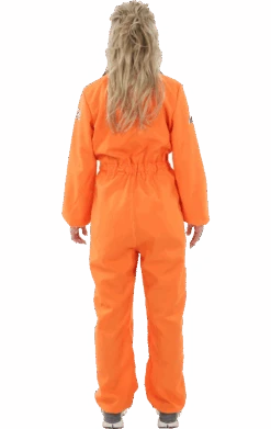 Womens Orange Astronaut Costume -Smiffys Sale Store 00020348a02