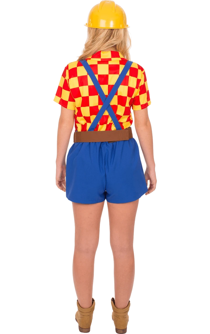 Womens Wendy Bob The Builder Costume 3 Womens Wendy Bob The Builder Costume - Image 3