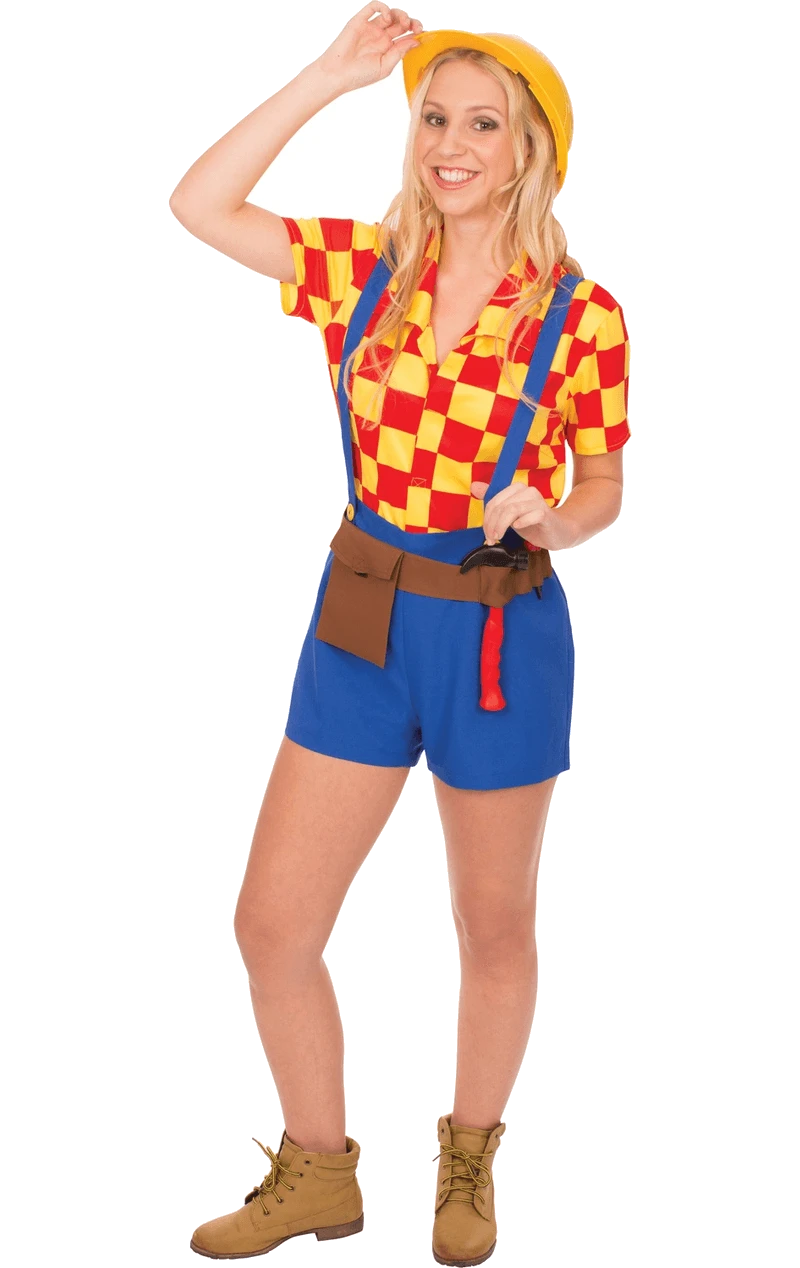 Womens Wendy Bob The Builder Costume 1 Womens Wendy Bob The Builder Costume