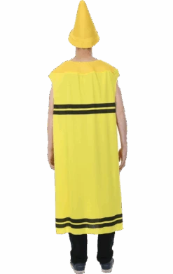 Adult Yellow Crayon Costume -Smiffys Sale Store 00020362a02