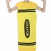 Adult Yellow Crayon Costume 6 Adult Yellow Crayon Costume -Smiffys Sale Store 00020362p