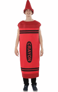 Adult Red Crayon Costume