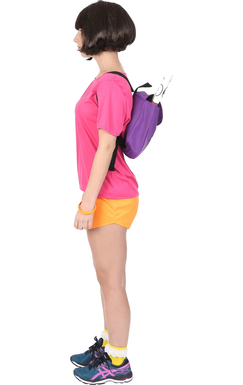 Adult Dora The Explorer Costume 2 Adult Dora The Explorer Costume - Image 2