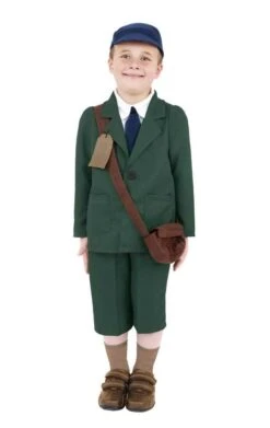 Smiffys Kids WW2 Evacuee Boy Costume