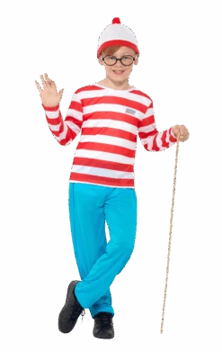 Smiffys Kids Where's Wally Costume