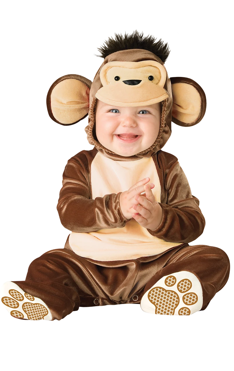Baby Cheeky Monkey Costume 1 Baby Cheeky Monkey Costume