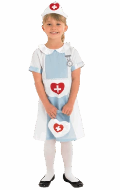 Kids Nurse Fancy Dress Costume