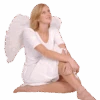 Boland White Angel Wings - Large