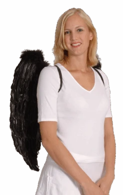 Boland Black Angel Wings - Large