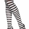 Smiffys Black & White Striped Stockings 3 Smiffys Black & White Striped Stockings -Smiffys Sale Store 00040331p