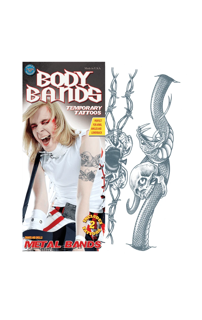 Snake Body Band Tattoo 1 Snake Body Band Tattoo