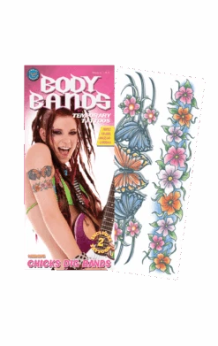 Flowers Body Band Tattoo