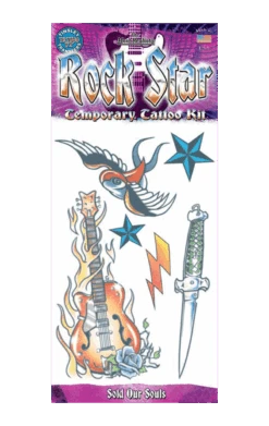 Rockstar Tattoo Set Accessory