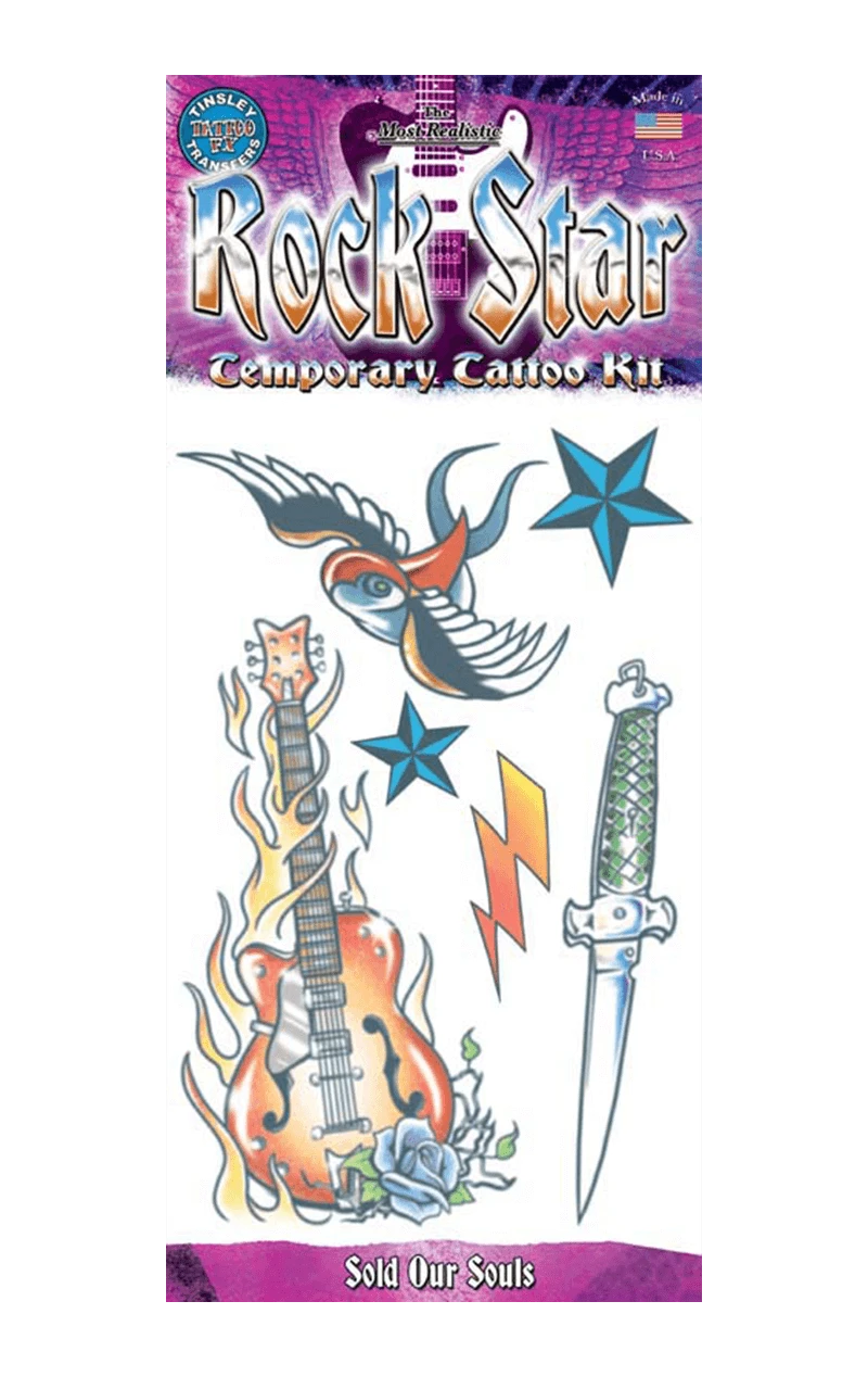 Rockstar Tattoo Set Accessory 1 Rockstar Tattoo Set Accessory