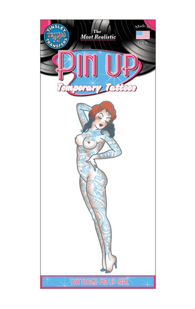 Pin Up Girl Tattoo Accessory 1 Pin Up Girl Tattoo Accessory