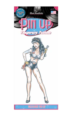 Mechanic Pin Up Tattoo