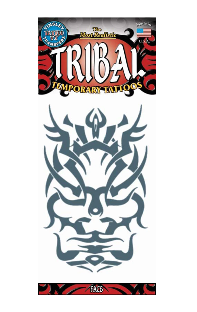 Tribal Face Tattoo Accessory 1 Tribal Face Tattoo Accessory