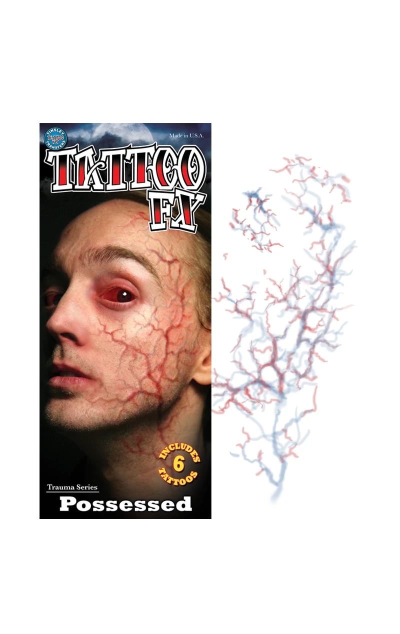 Possessed Trauma Tattoo Accessory 1 Possessed Trauma Tattoo Accessory