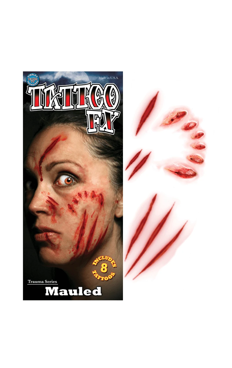 Mauled Trauma Tattoo Accessory 1 Mauled Trauma Tattoo Accessory