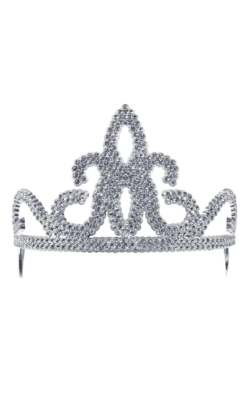 Silver Tiara Accessory 1 Silver Tiara Accessory