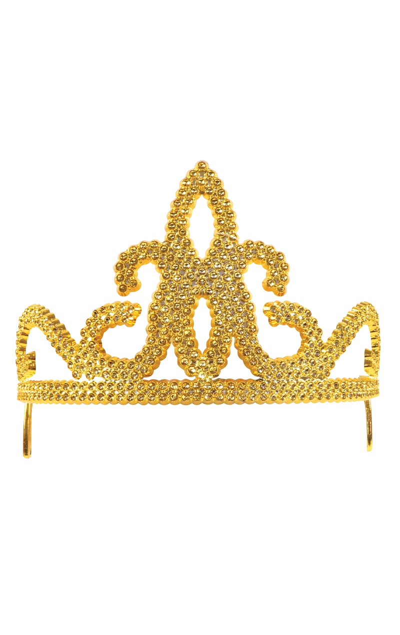 Gold Tiara Accessory 1 Gold Tiara Accessory
