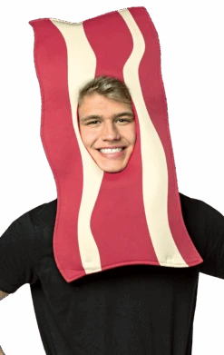 Adult Bacon Headpiece Accessory