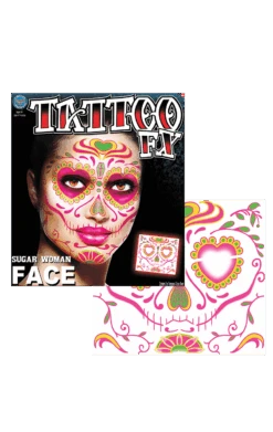 Floral Sugar Skull Accessory