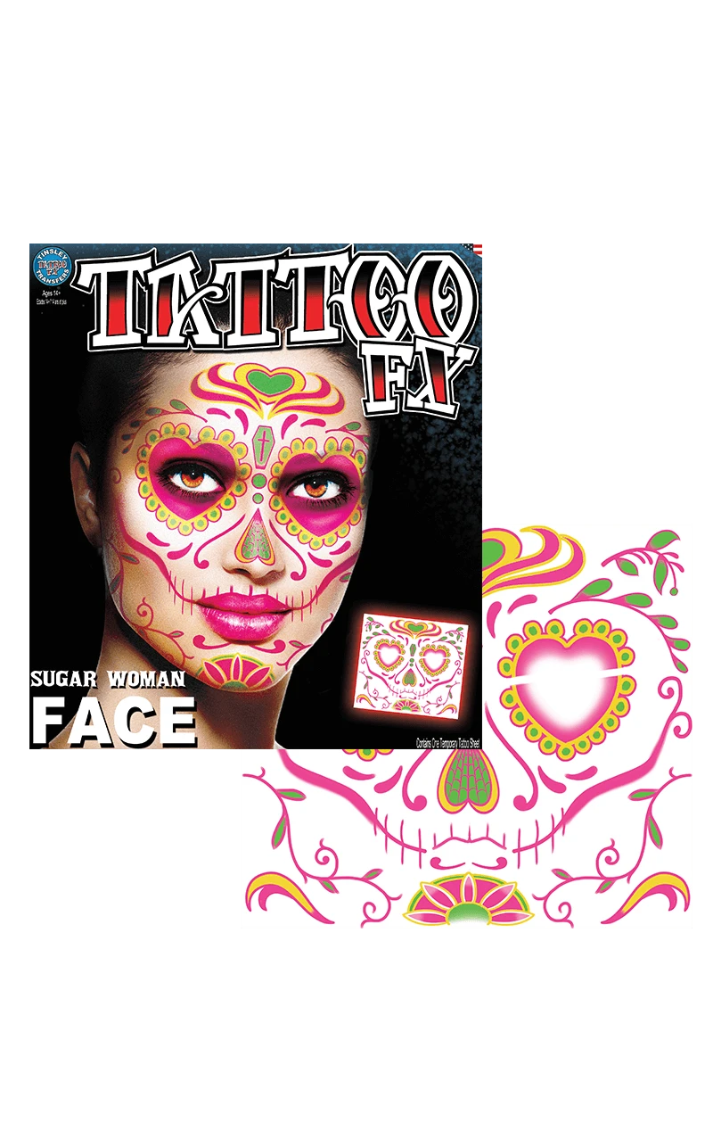 Floral Sugar Skull Accessory 1 Floral Sugar Skull Accessory